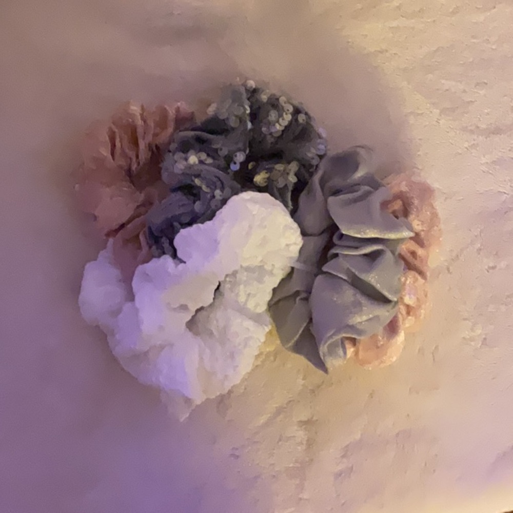 Elegant Multi-Color Scrunchie Set